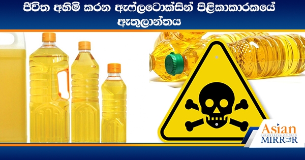 ජිවිත අහිමි කරන ඇෆ්ලටොක්සින් පිළිකාකාරකයේ ඇතුලාන්තය